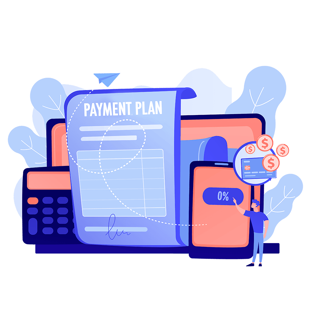 Own the perfect domain today and pay over time